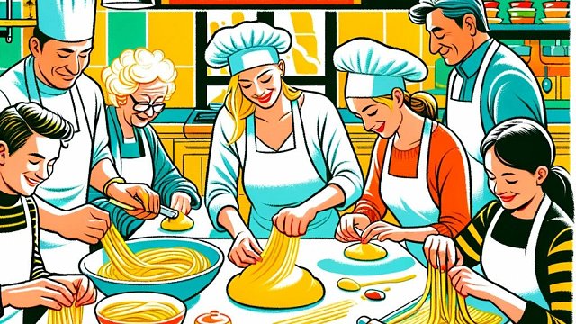 Illustration: Pasta Making Workshop with Pasta Piemonte ADULT