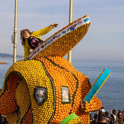 Corso des fruits d'or - 90ème édition © Ville de Menton