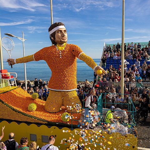 Corso des fruits d'or - 90ème édition © Ville de Menton