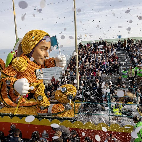 91ème Fête du citron® - Corso des fruits d'or - © Ville de Menton