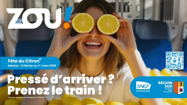 Venire a Mentone in treno